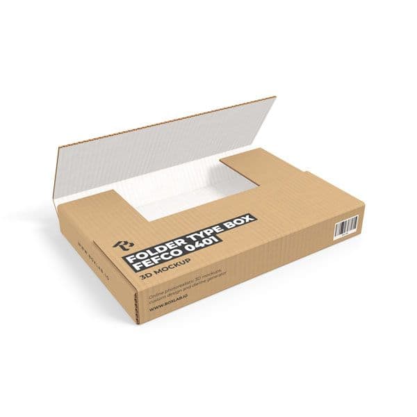 Folder Type Box, FEFCO 0401