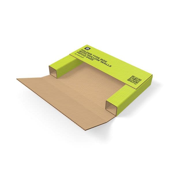 Folder Type Box with Hollow Walls, FEFCO 0403