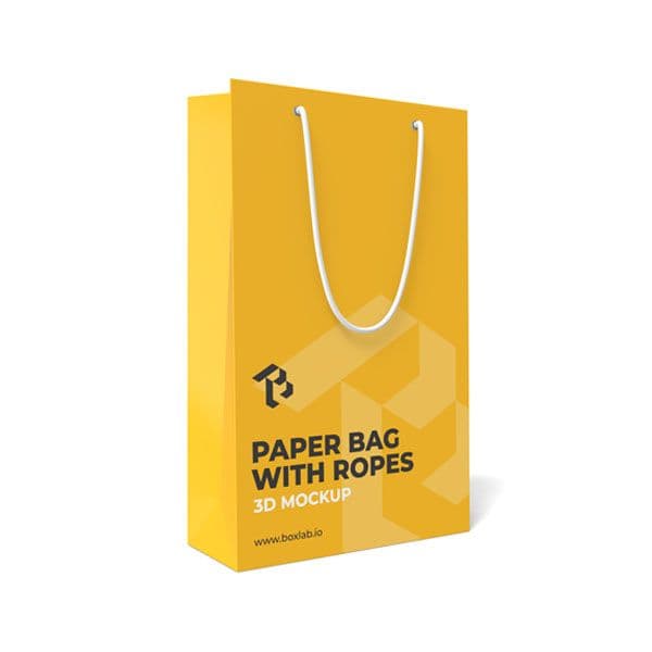 Paper Bag with Ropes