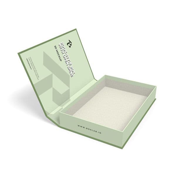 Book-Type Box (Separate Spine)