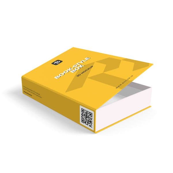 Book-Type Box (Glued Spine)