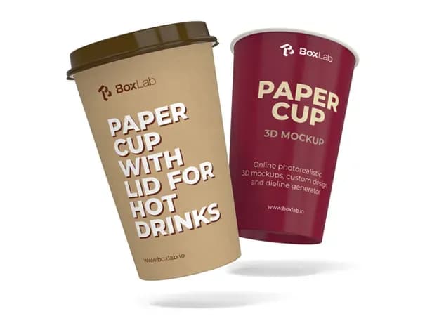 Paper cups, Paper bowls