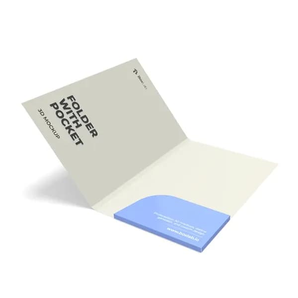 Folder with Pocket