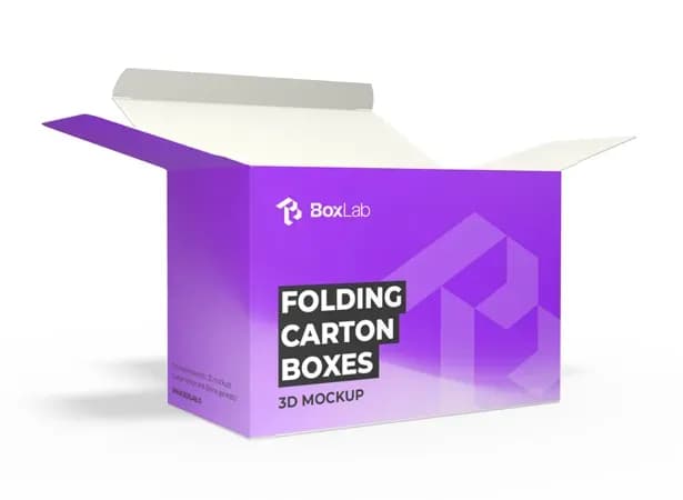 Folding carton boxes, ECMA code