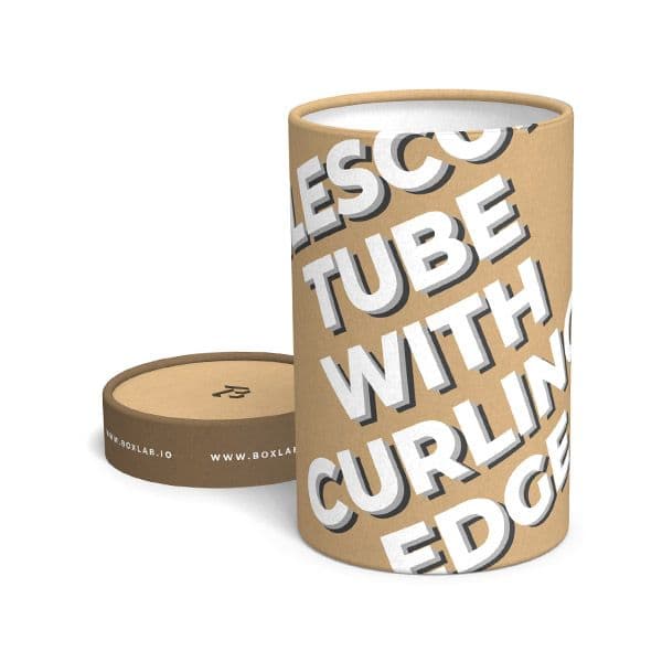 Telescopic Tube with Curling Edge
