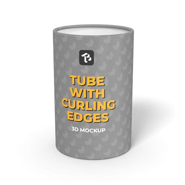 Paper Tube Shell with Rolled Edges, BLC 8130